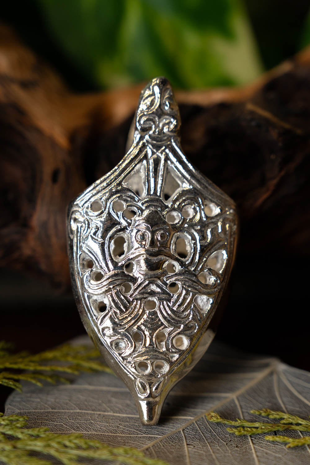 Chape for Viking sword scabbard