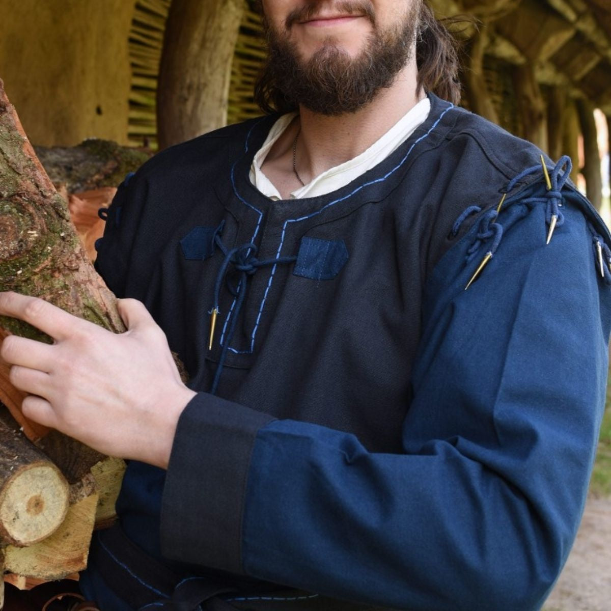 Skjoldehamm tunic, blue