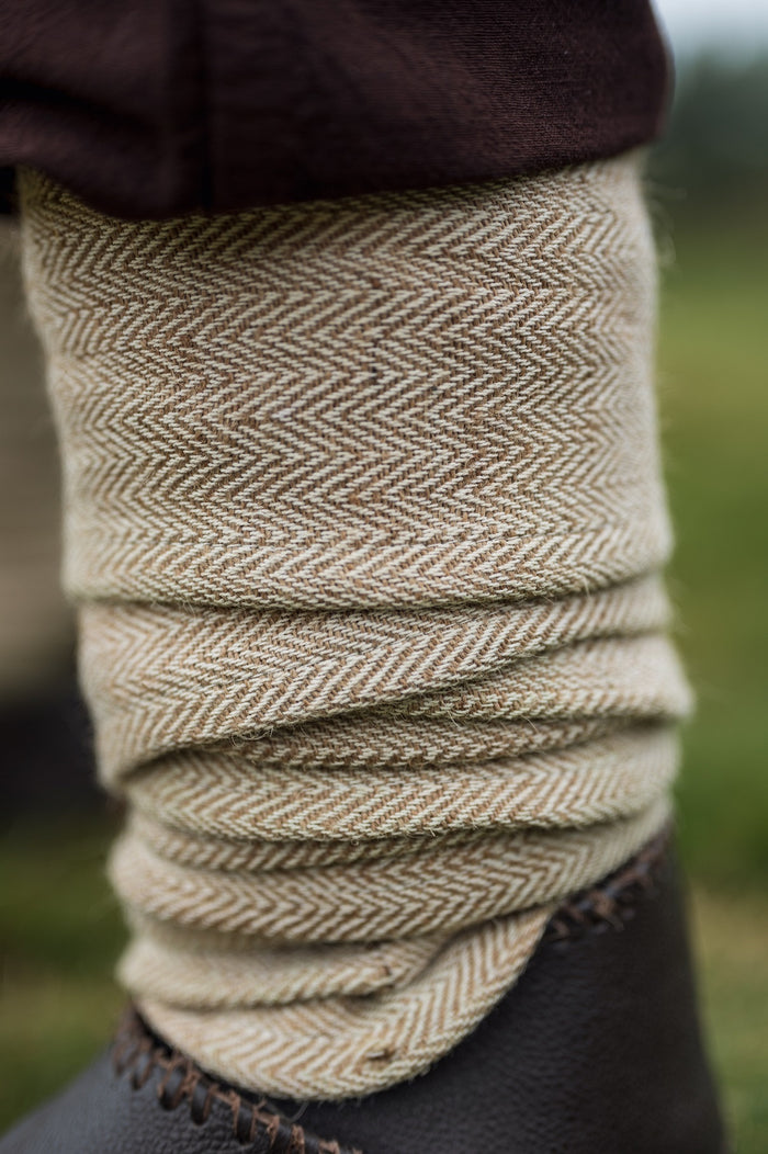 Beenwindsels vissegraatmotief Halfdan, naturel
