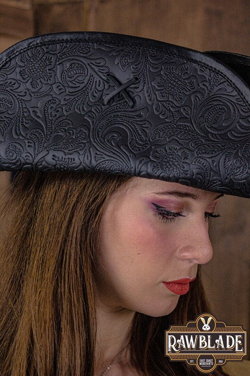Chapeau Jack Rackham, deluxe, noir
