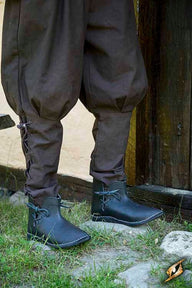 Bottines médiévales Galahad, noires