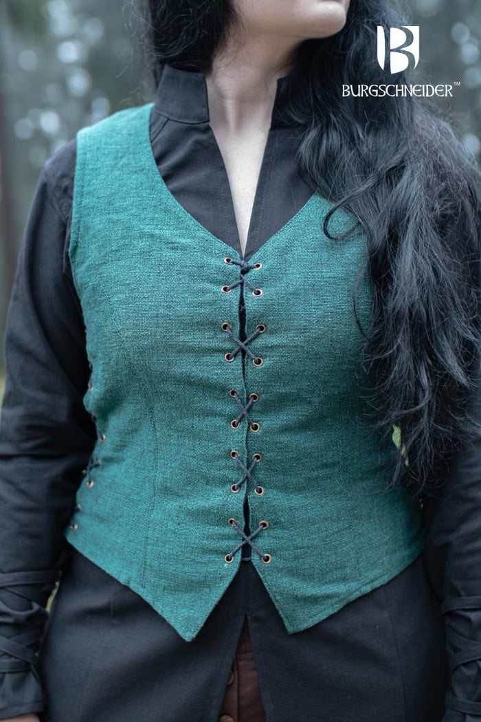 Dames doublet Marian, groen