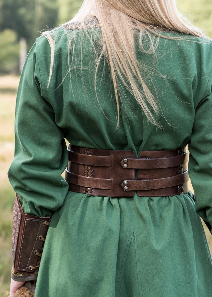 Viking dress Helga, green