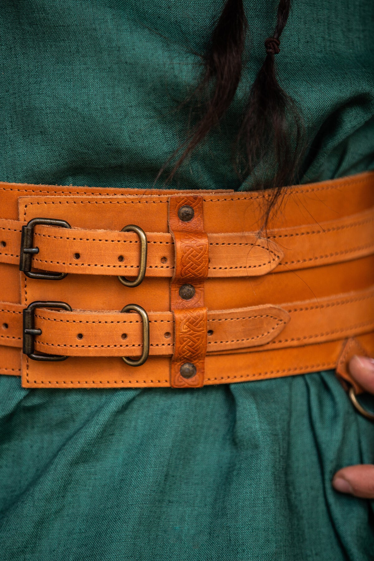 Vikingebælte Sif, brun