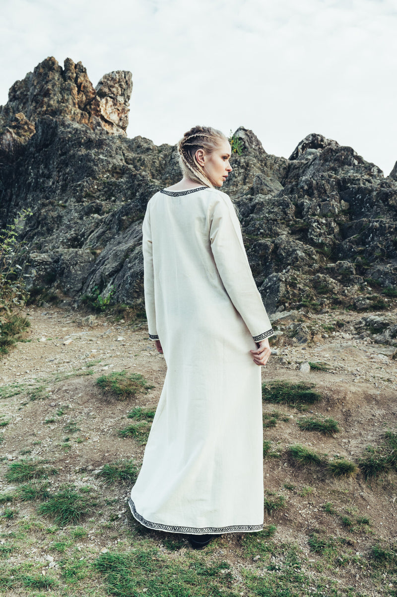 Frühmittelalterliches Kleid Aelswith, natur