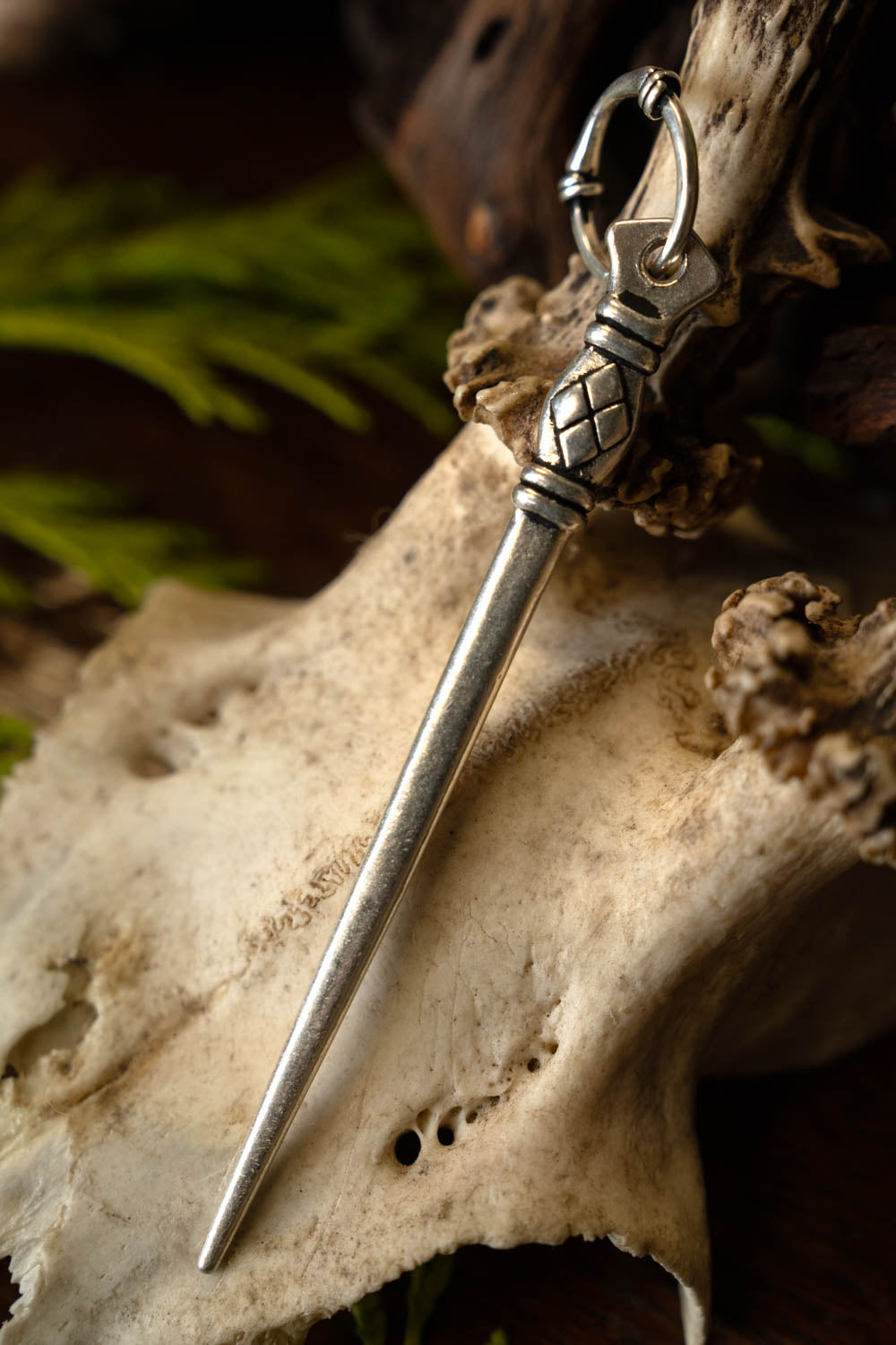 Szpikulec Birka, posrebrzany