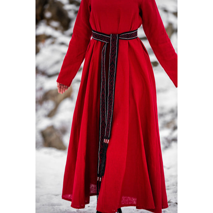 Wikiński pas Caja, czarny, 235 cm