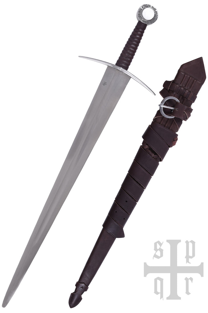 Spada medievale Oakeshott XIV, acciaio, non affilata (battle-ready)