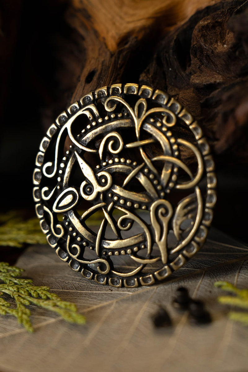 Guarnizione per cintura vichinga Pitney, color argento