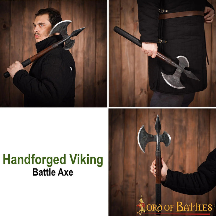Battle axe Henry, 16th century, semi-sharp