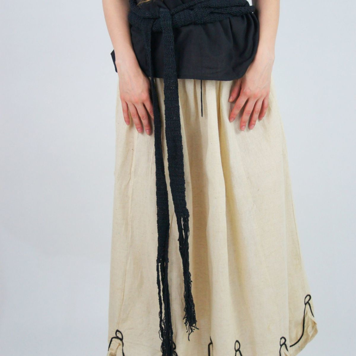 Pas Colet, czarny, 3,2 m