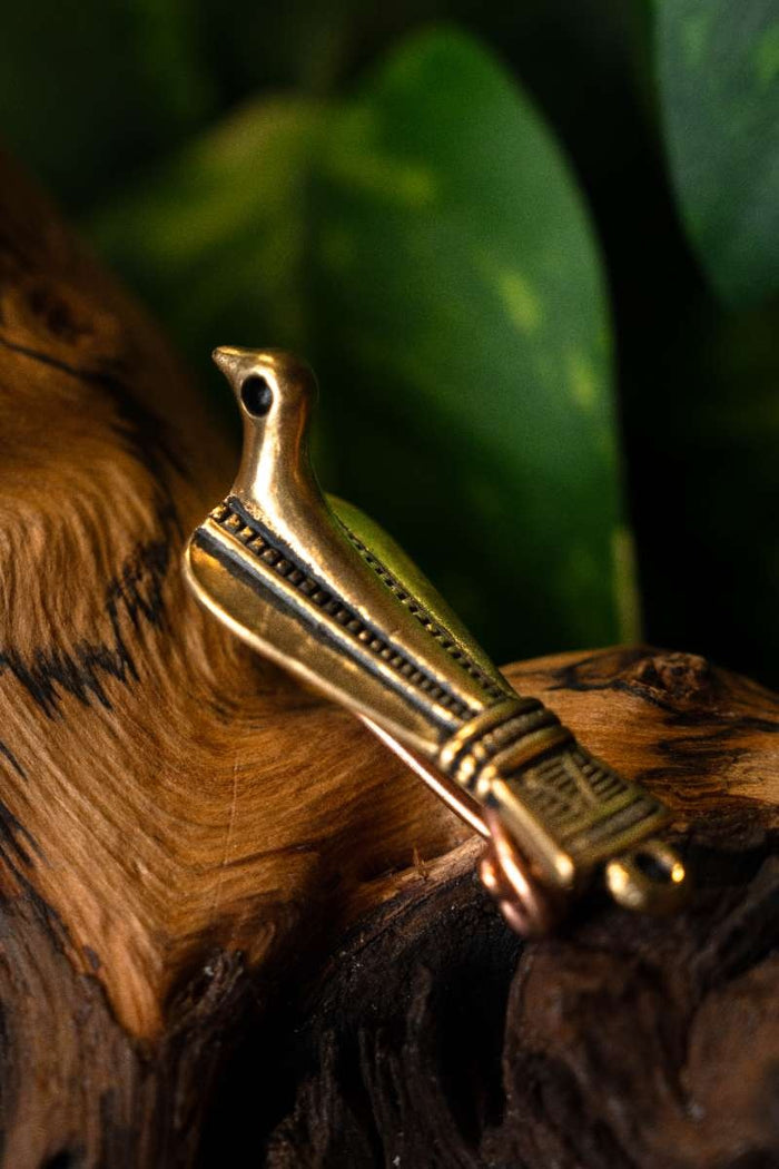 Romersk fuglefibula, bronze
