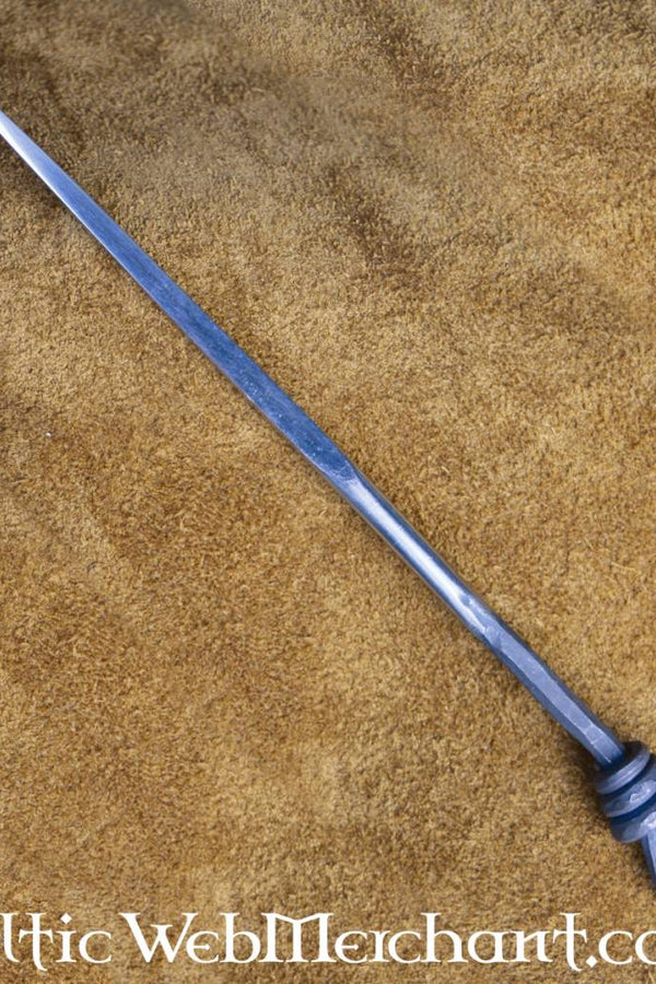 Handforged medieval eating pick, stainless steel