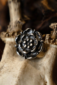 Fivela de cinto rosa Tudor (conjunto de 5 peças), bronze