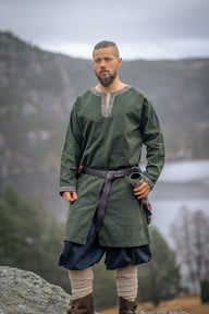 Túnica normanda Sigurd, verde