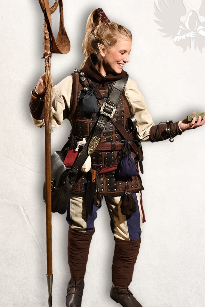 Armwickel Hamond, Wollmischung, braun