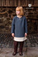 Children's tunic Eriksson, grey