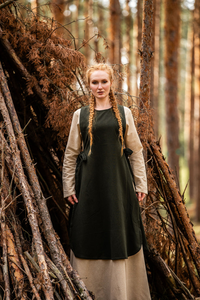 Okrycie wierzchnie Sigrid, zielone