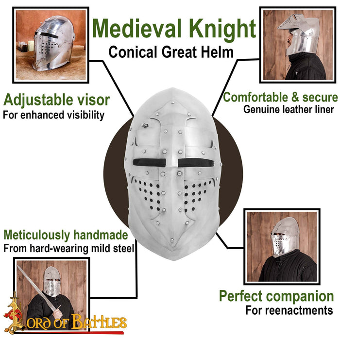 Gran bascinete, 2 mm (battle-ready)