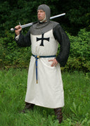 Historisk teutoneroverkjortel, creme