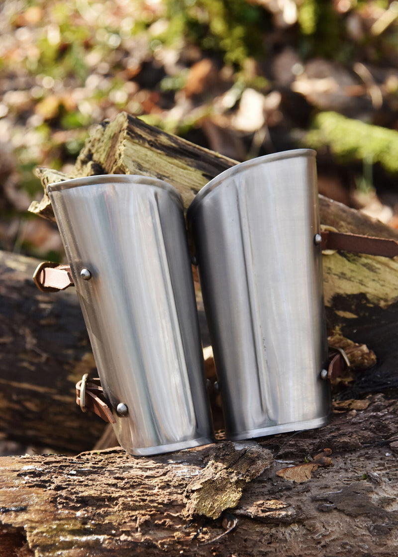 Stählerne Bracers, Unterarmschützer, 1,2 mm