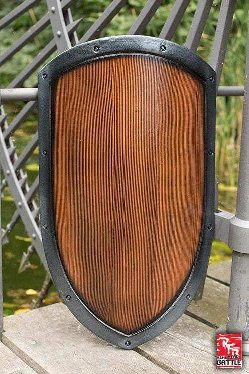 RFB Kite Shield Wood, LARP Shield