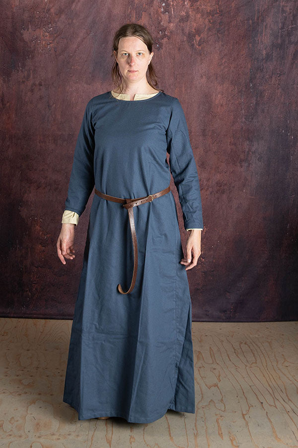 Vestido medieval Freya, azul