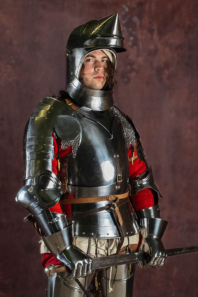 Pauldrons S18 1400-1450, 1.6 mm