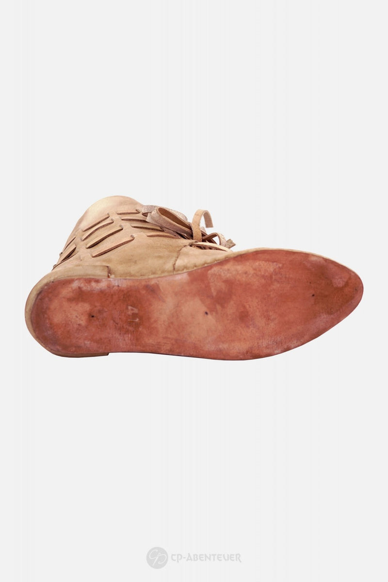 Chaussures cousues-retournées Schleswig, 10e-14e siècle