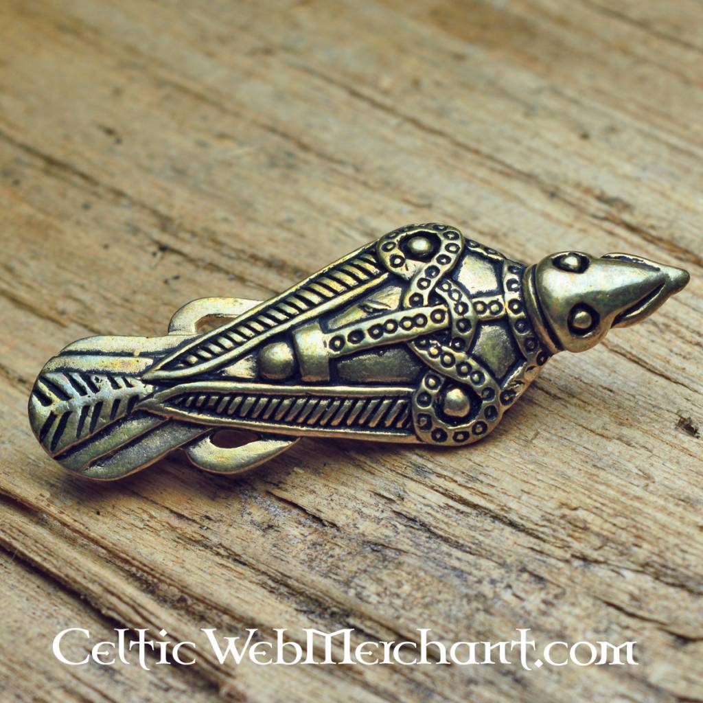 Fibule en forme d’oiseau d’Uppåkra, bronze