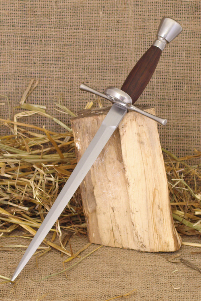 Main Gauge met houten grip, scherp