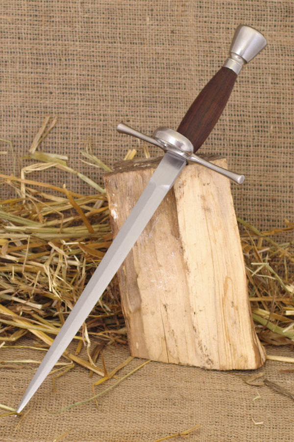 Main Gauge met houten grip, scherp
