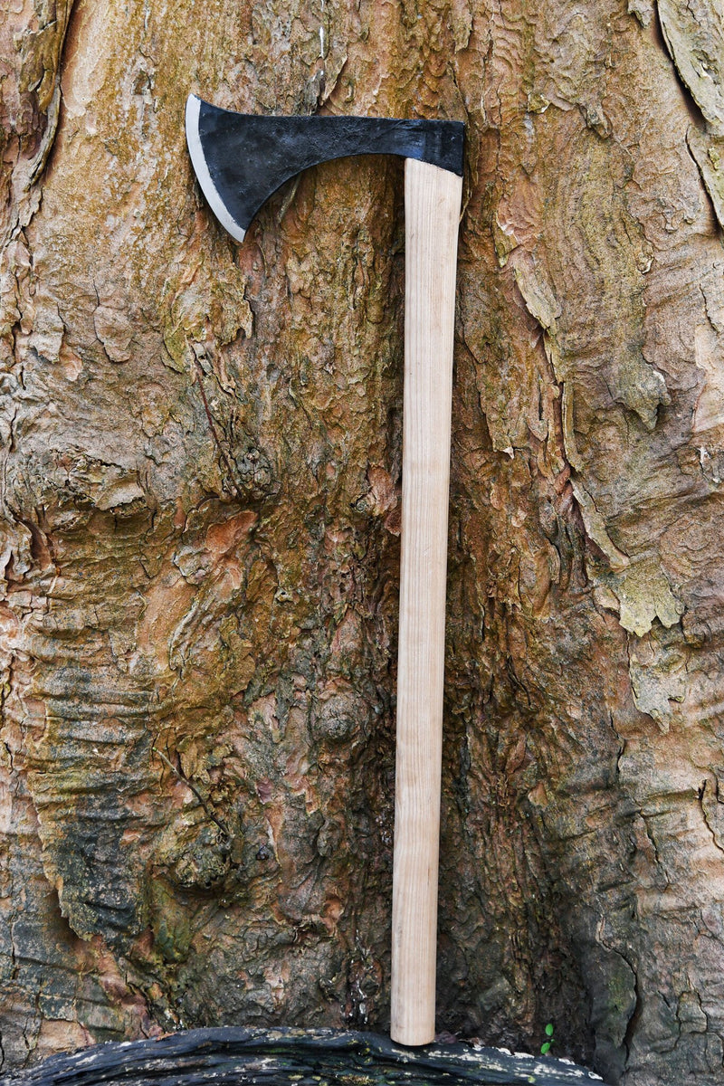 Grande ascia da lancio francisca, semi-affilata