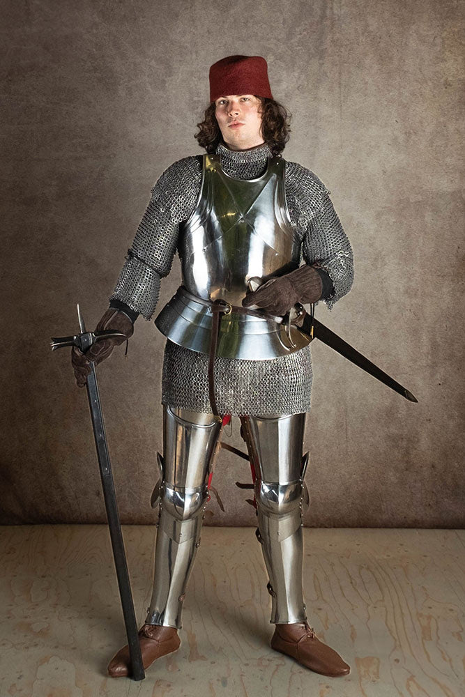 15. årh. milansk brystkyras, 1,6 mm