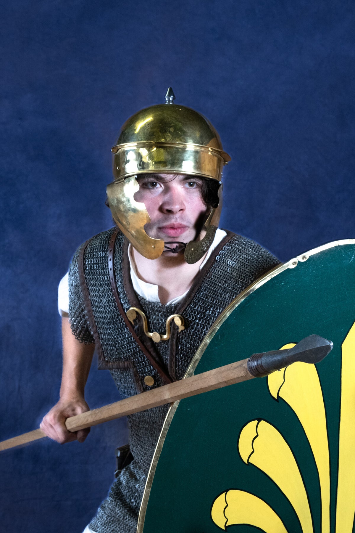 Römisches Auxiliarschild, Clipeus