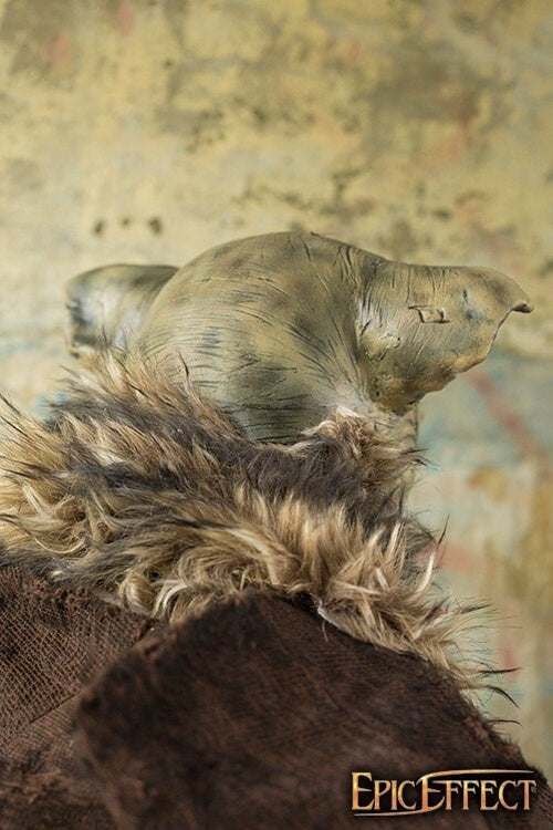 LARP-gnavermaske, brun