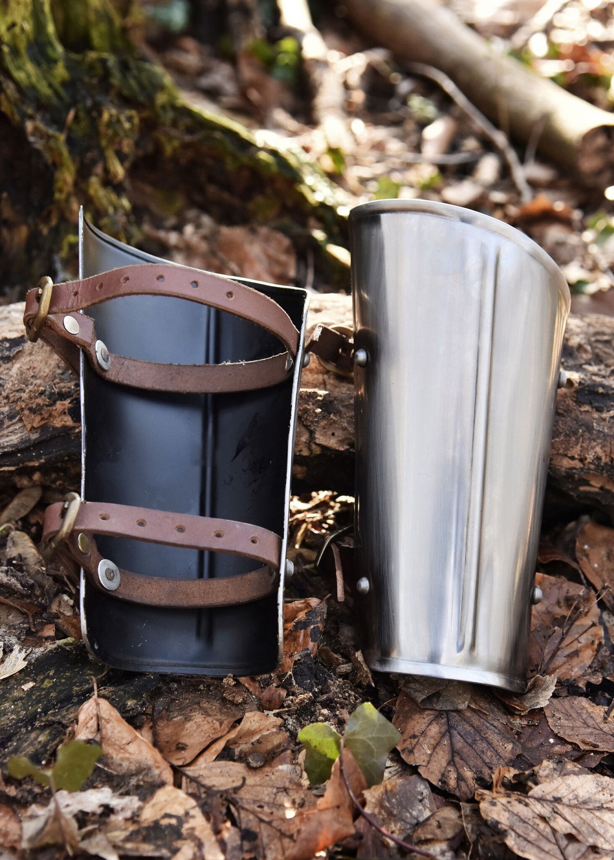 Brassards en acier, canons d'avant-bras, 1,2 mm