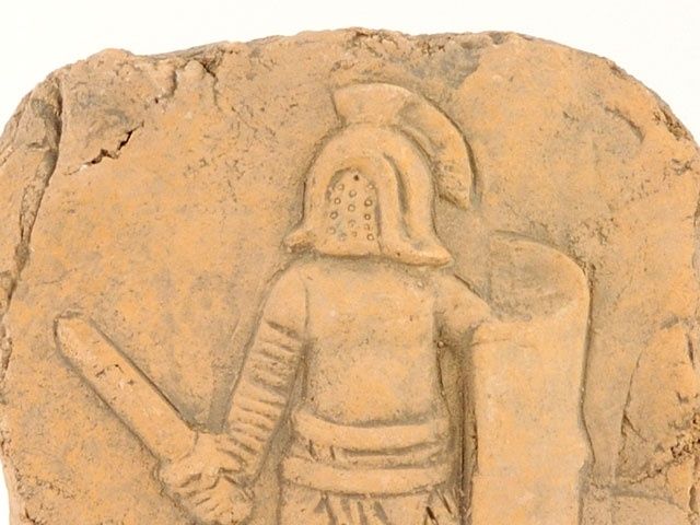 Gladiator reliëf