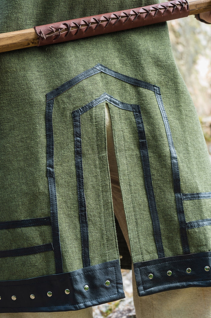 Tunic Viking jarl Rollo, green