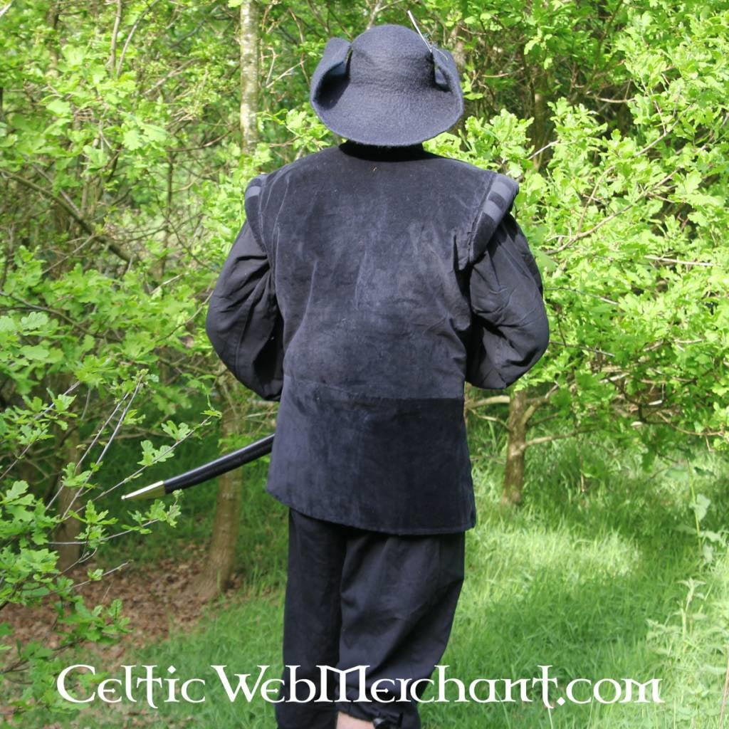 Cappello del XVII secolo Randell, marrone, feltro di lana