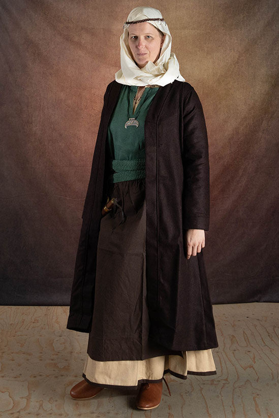 Mittelalterlicher Schleier, creme