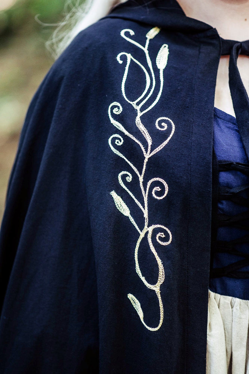 Mantel Serafina, svart