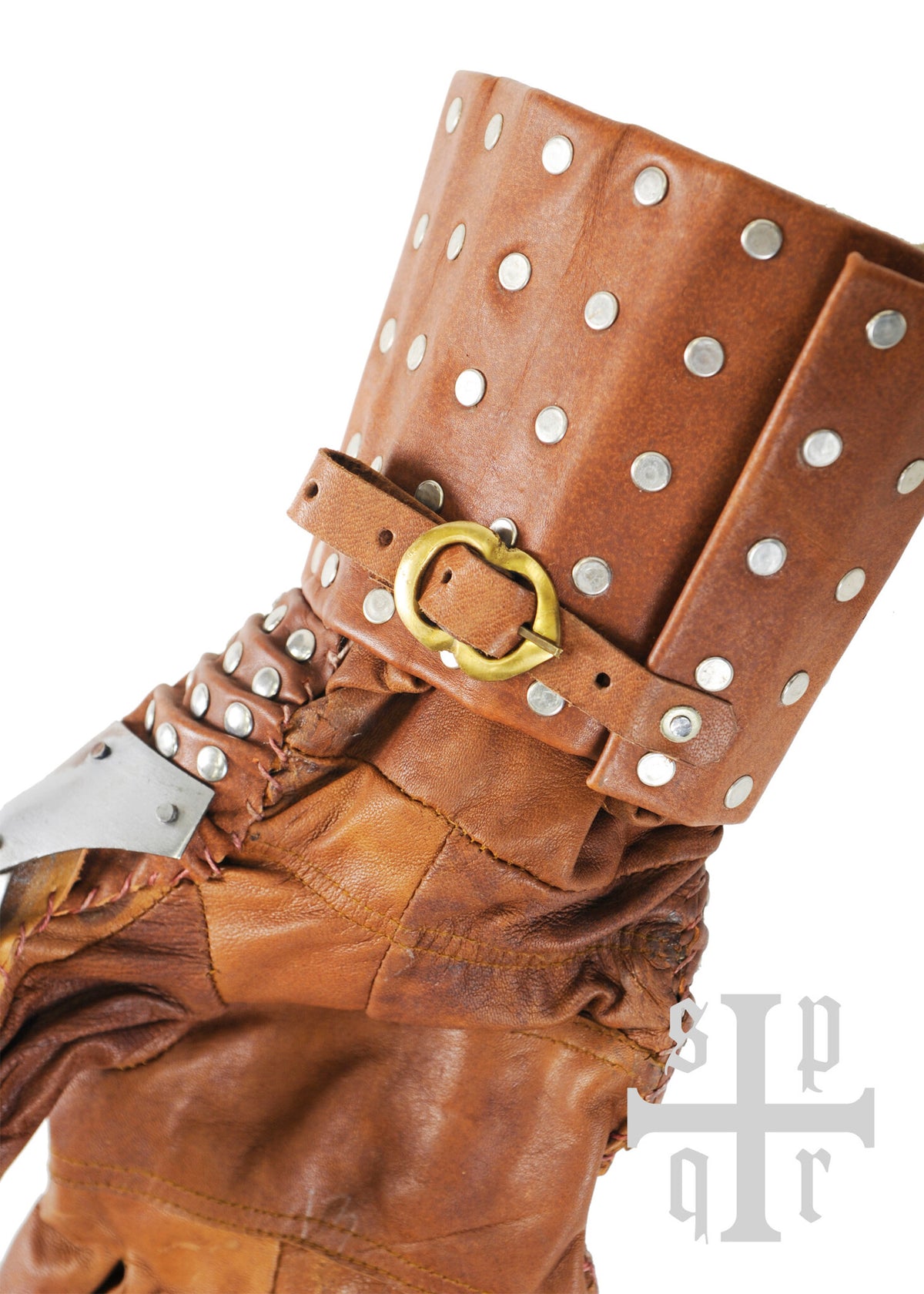 Rękawice płytowe Visby, XIV wiek, 1 mm