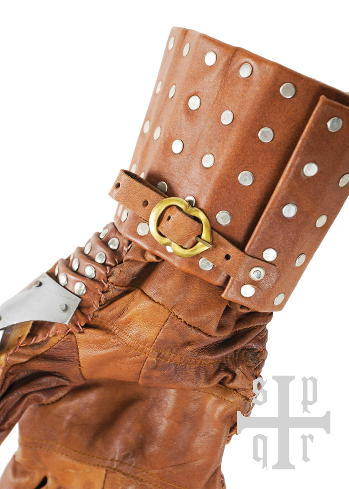 Rękawice płytowe Visby, XIV wiek, 1 mm