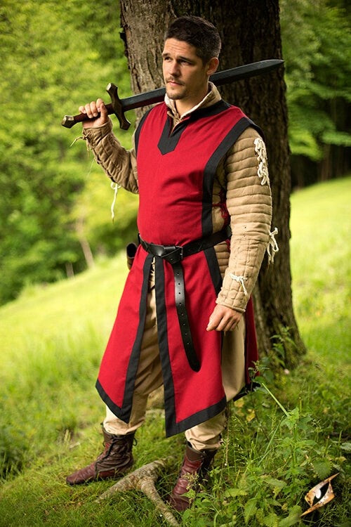 Wapenrok Geoffrey, czerwony