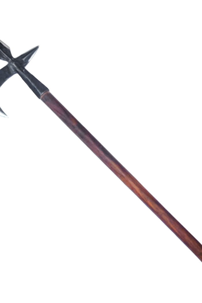 15th-century poleaxe, 83 cm, semi-sharp