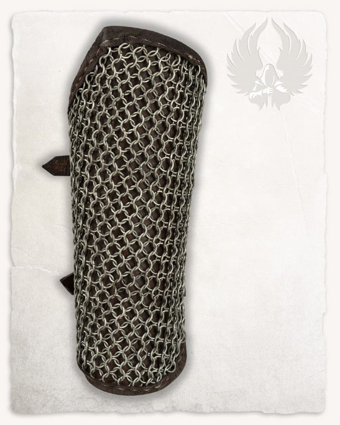 Connor maliën bracers, onderarmbeschermers, 8 mm