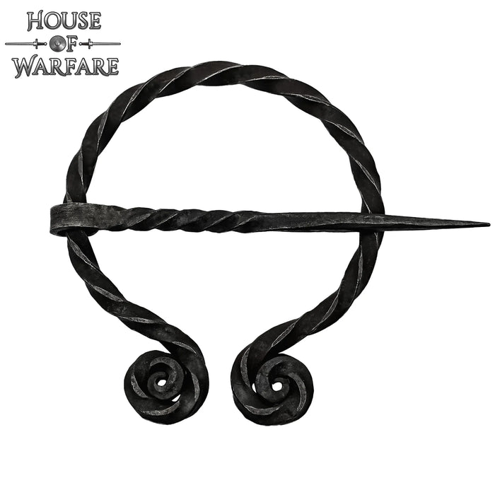 Gedraaide hoefijzerfibula, ijzer