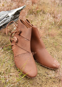 Scarpe vichinghe Jorvik con chiodi, marrone chiaro