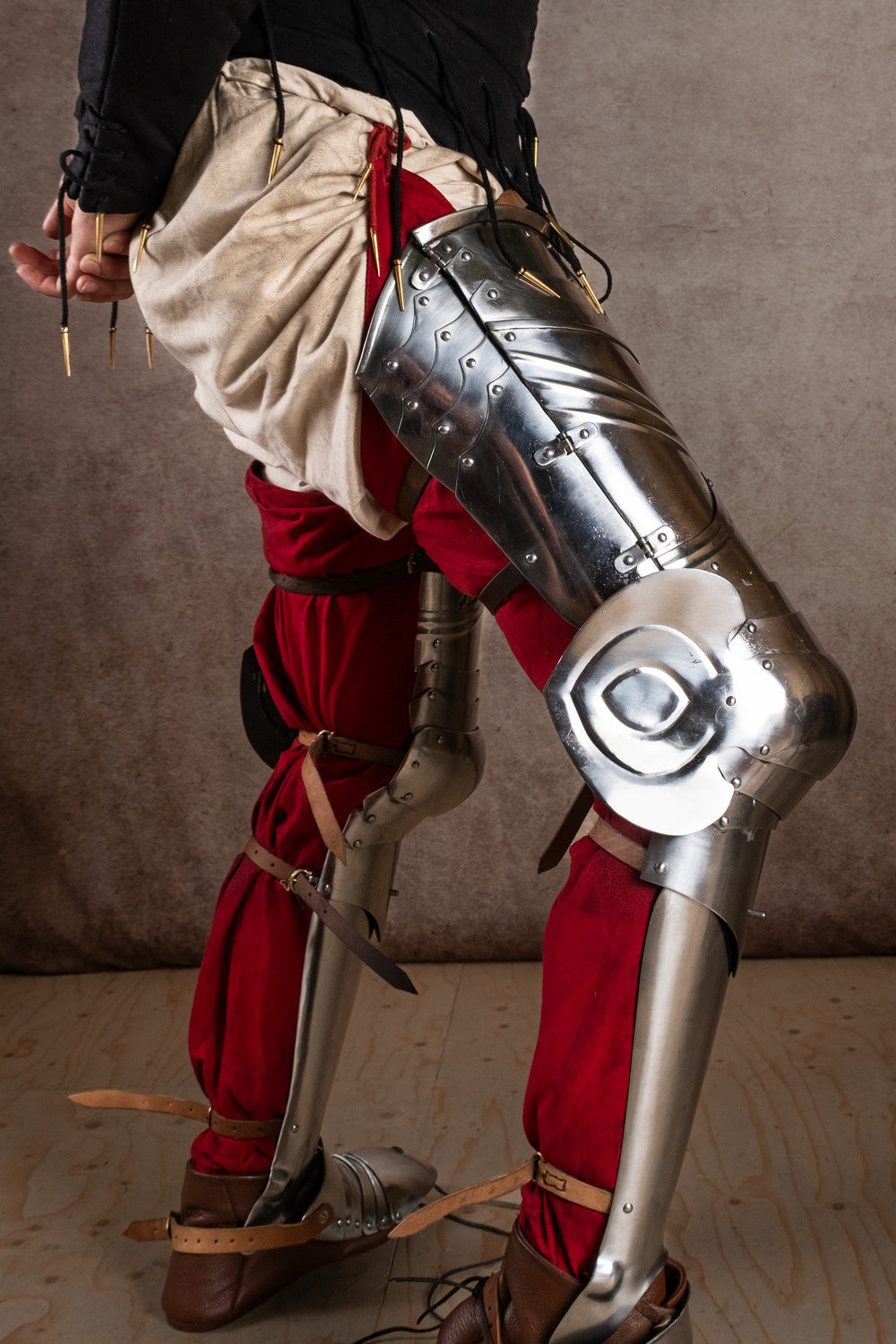 Gotisk benharnisk (1460–1500), 1,6 mm